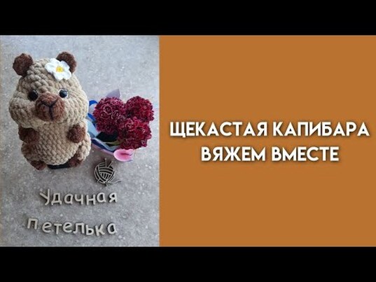 плюшевая капибара крючком мк, капибара крючком мастер класс, маленькая капибара амигуруми, как связать капибару из плюшевой пряжи, вяжем зверька своими руками, капибара крючком, фото, картинка, мастер-класс, мк, схема, описание, крючком, амигуруми, игрушка, фотография