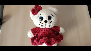 Кошка видео мастер-класс по вязанию игрушки крючком
