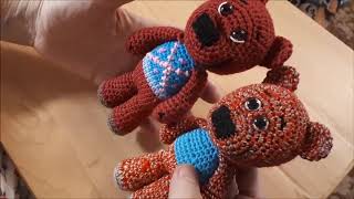 Ми-ми-мишки Кеша видео мастер-класс по вязанию игрушки крючком