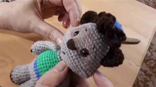 Мимимишки Енотики Соня и Саня видео мастер-класс по вязанию игрушки крючком