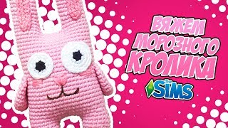 Морозный кролик видео мастер-класс по вязанию игрушки крючком