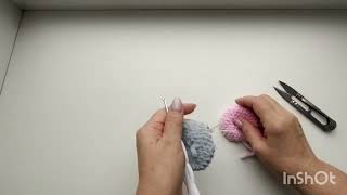 Мышка Зефирка видео мастер-класс по вязанию игрушки крючком
