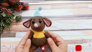 Мышонок видео мастер-класс по вязанию игрушки крючком