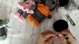 Ёжик крючком. Видео мастер-класс, схема и описание по вязанию игрушки амигуруми